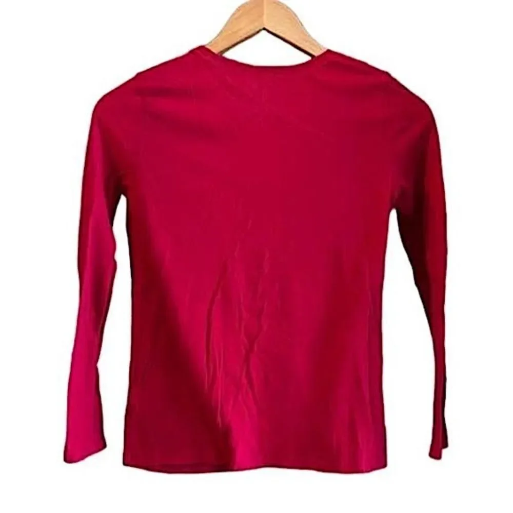 🌴The Children’s Place ‘Best Sister Ever’ Long Sleeve Tee, Girls XL/14 Red